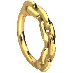 Chirurgenstahl Segmentring Clicker KETTEN-DESIGN