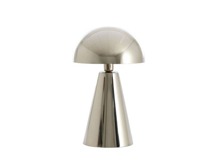 Grande lampe de table chrome