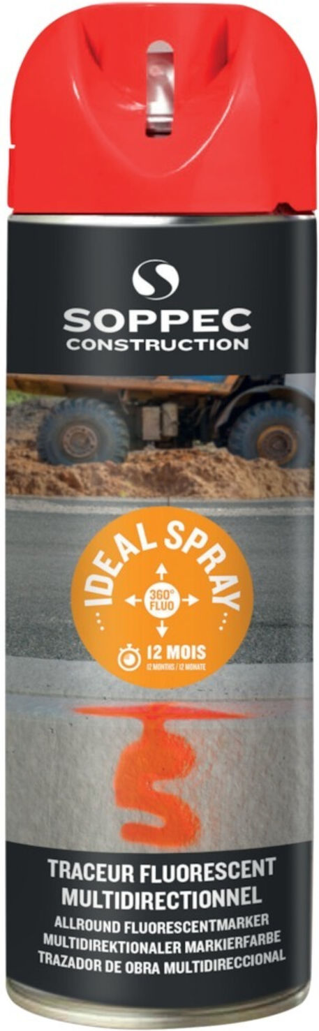 Rundummarkierspray 500ml rot ; TECHNIMA Central (141813E)