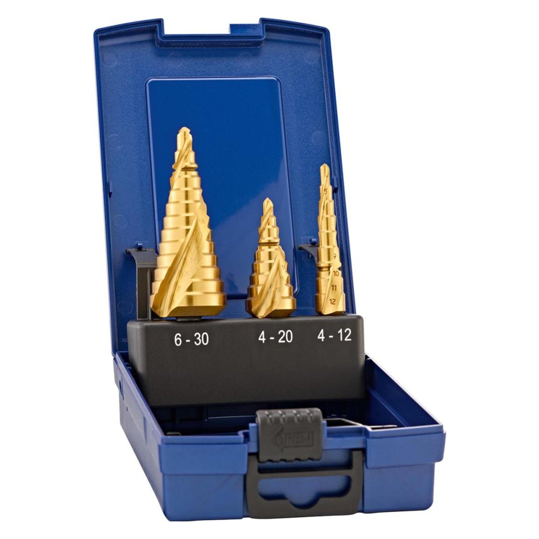 Forum Professional Solutions HSS-Stufenbohrer-Satz, TiN (4317784907026)