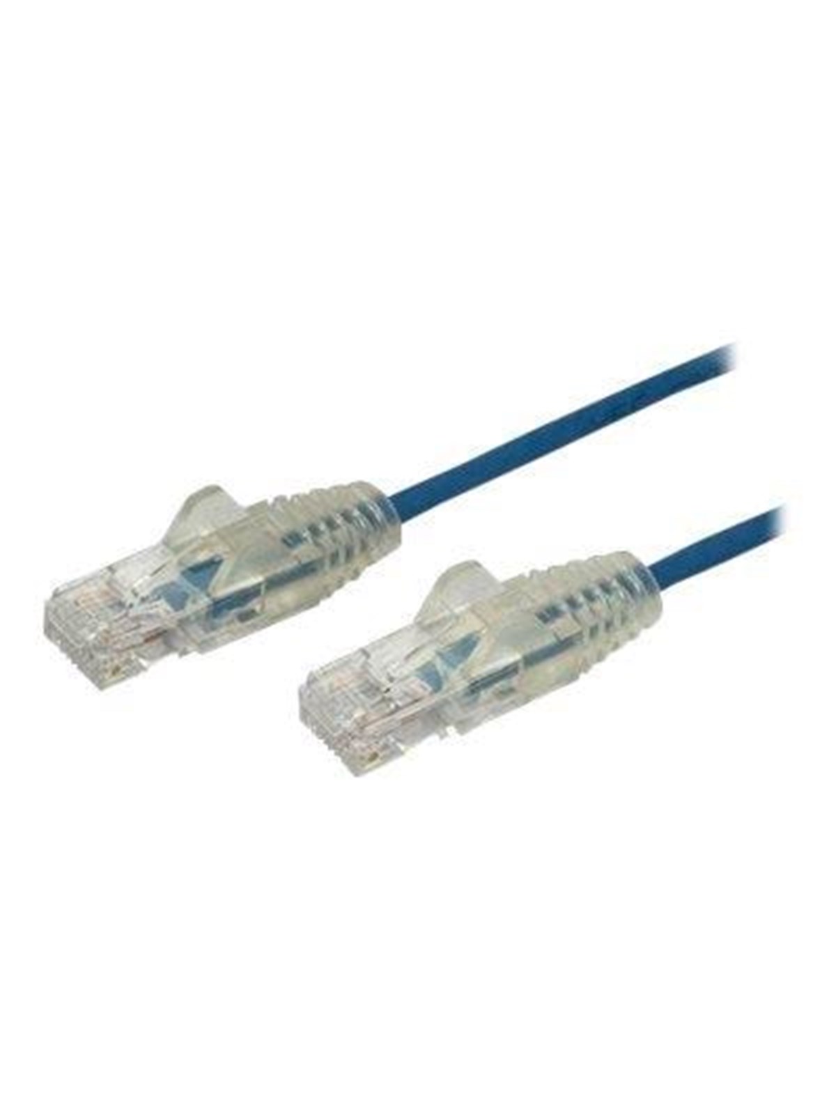 StarTech.com 1m CAT6 Cable - Blue Slim CAT6 Patch Cord - Snagless - LSZH - patch cable - 1 m - blue - Blau - 1m