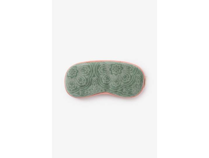 Groen velvet oogmasker
