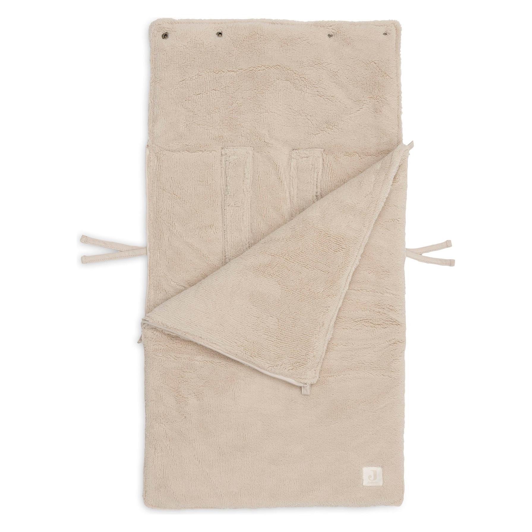 Jollein Fusssack gruppe 0+ 3/5 punkte Fluffy - Sand (025-811-68212)