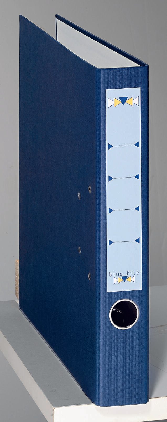 bluefile Ordner Rückenbreite 5 cm DIN A4 Karton dunkelblau 10373280