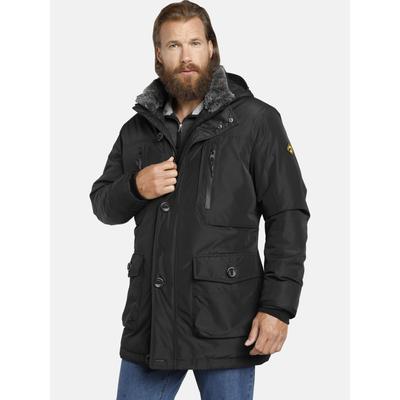 Winterjacke JAN VANDERSTORM "Funktionsjacke BOTULFR", Herren, Gr. 66, schwarz, Obermaterial: 100% Polyester COOLMAX PES(Coolmax)., Jacken Winterjacke