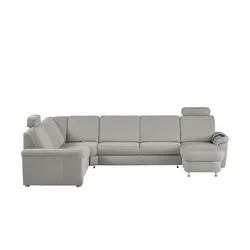 Kollektion Kraft Wohnlandschaft Mikrofaser Rita ¦ grau ¦ Maße (cm): H: 91