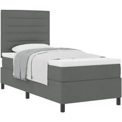 vidaXL, Boxspringbett, Jaburos (Linien-Design) (90 x 200 cm)