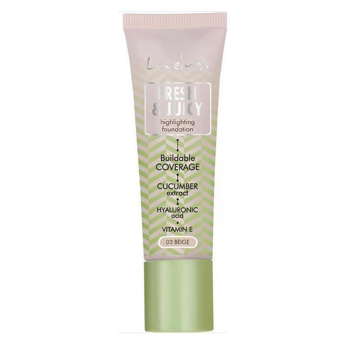Lovely Fluid Fresh and Juicy Foundation Nr. 3 (Beige) (49998141)