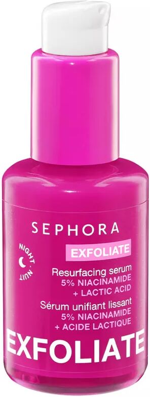 SEPHORA - Exfoliate - Glättendes Serum Mit 5% Niacinamid + Milchsäure, 30 ml, Fantasie
