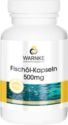 Warnke Vitalstoffe GmbH FISCHÖL KAPSELN 500 mg 170 g 02604363