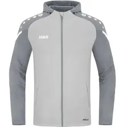 JAKO Kinder Kapuzenjacke Performance, Größe 152 in Silber Silber