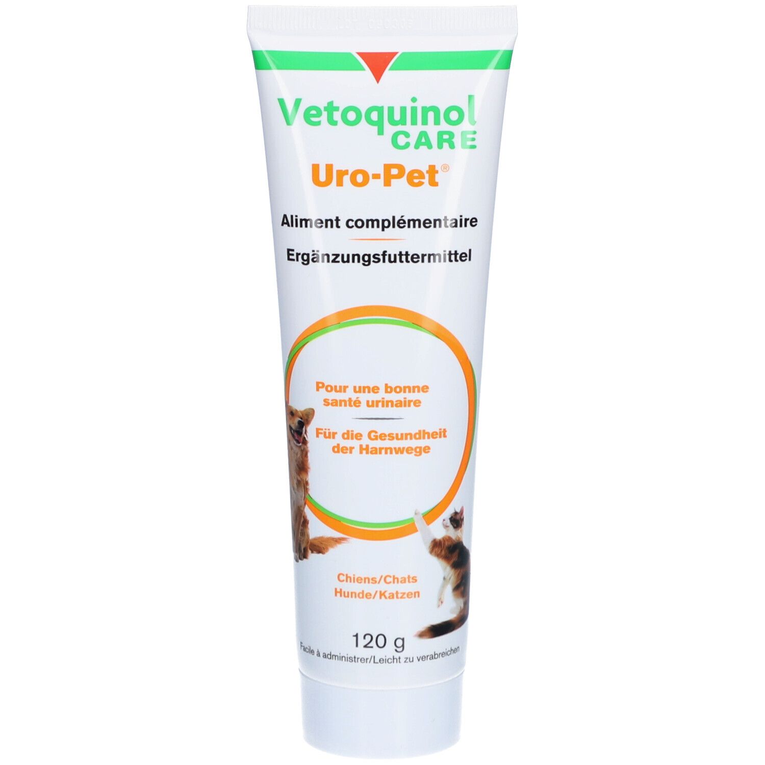 Uro-Pet Erg.Futterm.Gel f.Hunde/Katzen 120 g Gel