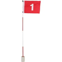 Mikado Golfhole mit Fahne