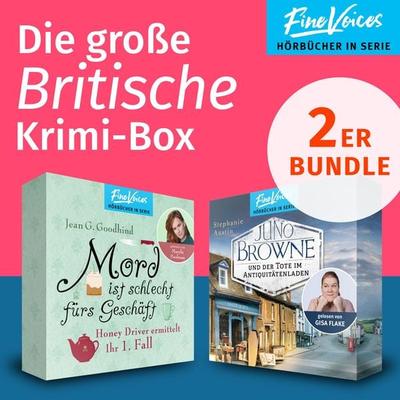 Die große Britische Krimi-Box - Jean G. Goodhind,Stephanie Austin, Audio, 4066004501765