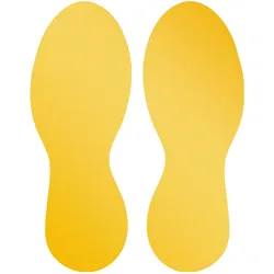 Durable, Sicherheitskennzeichnung, Bodenmarkierungsform Fuss, ablösbar