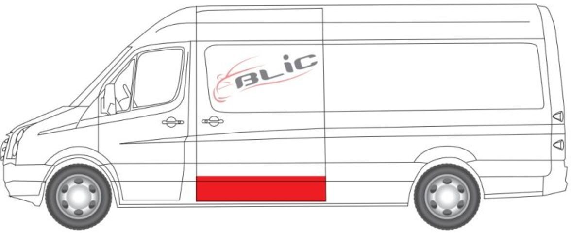 Türreparaturblech BLIC 6508-01-3548150P