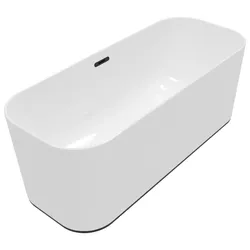 Villeroy & Boch freistehende Badewanne Finion Weiß Alpin 1700 x 700 Millimeter Höhe 620 Millimeter Einbauhöhe 633 Millimeter