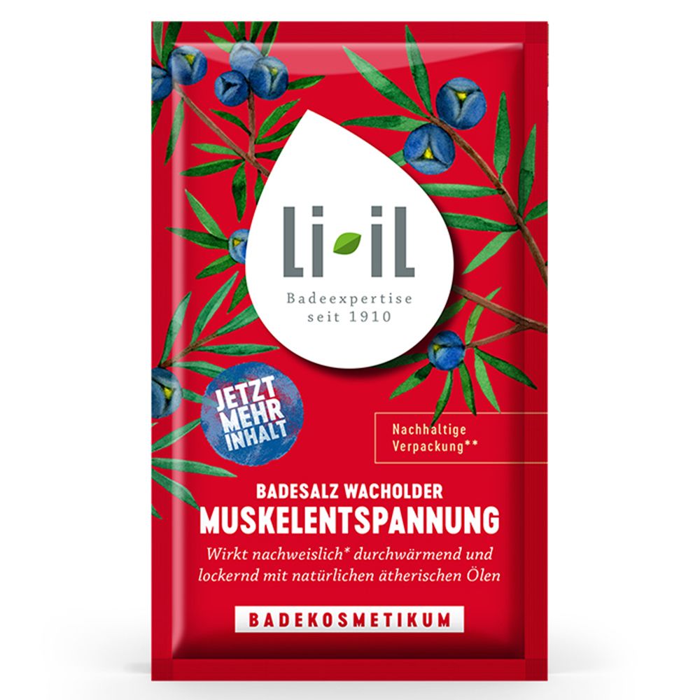 Li-Il Badesalz Wacholder Muskelentspannung 80 g Bad