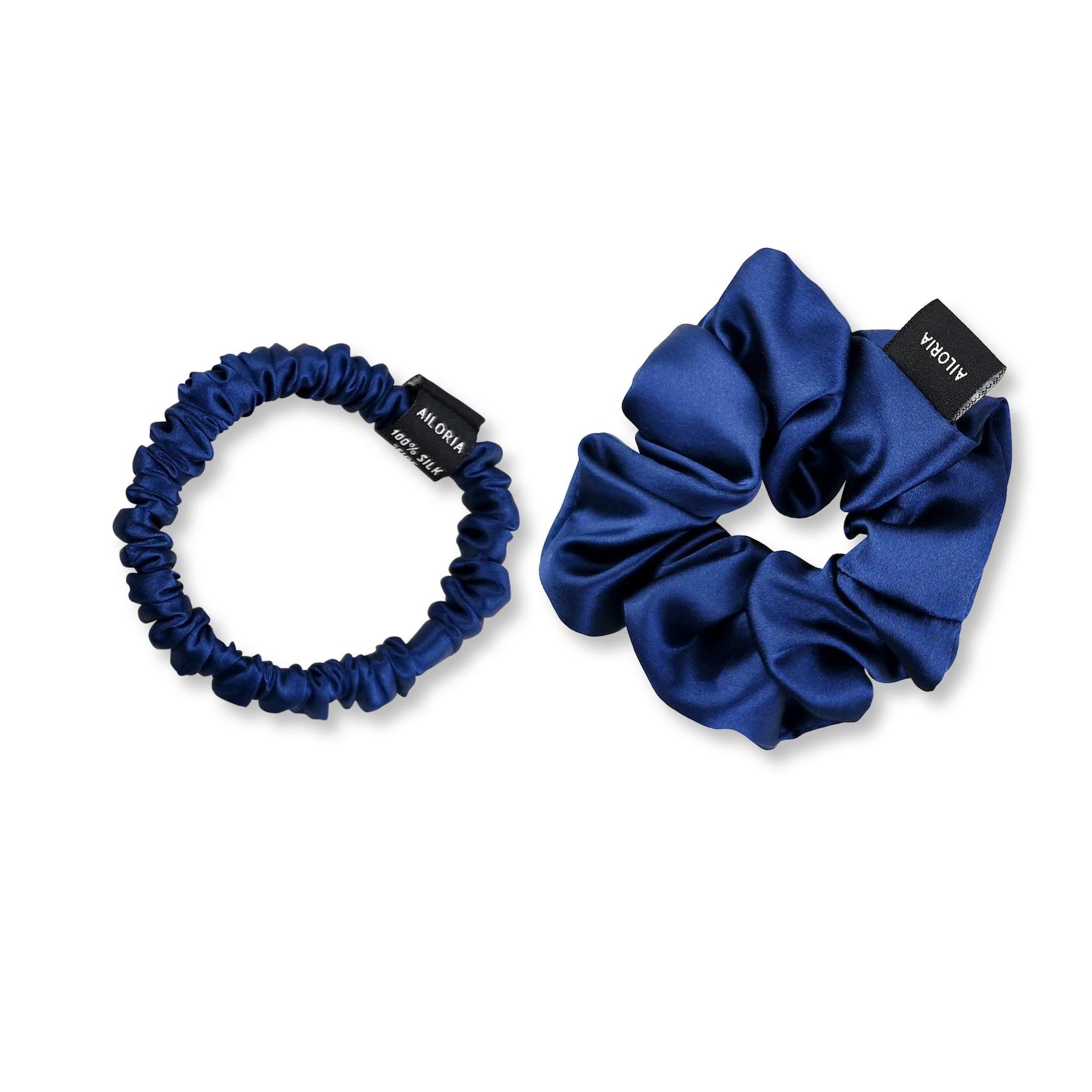 AILORIA Set Scrunchies S und M aus Seide DOUX