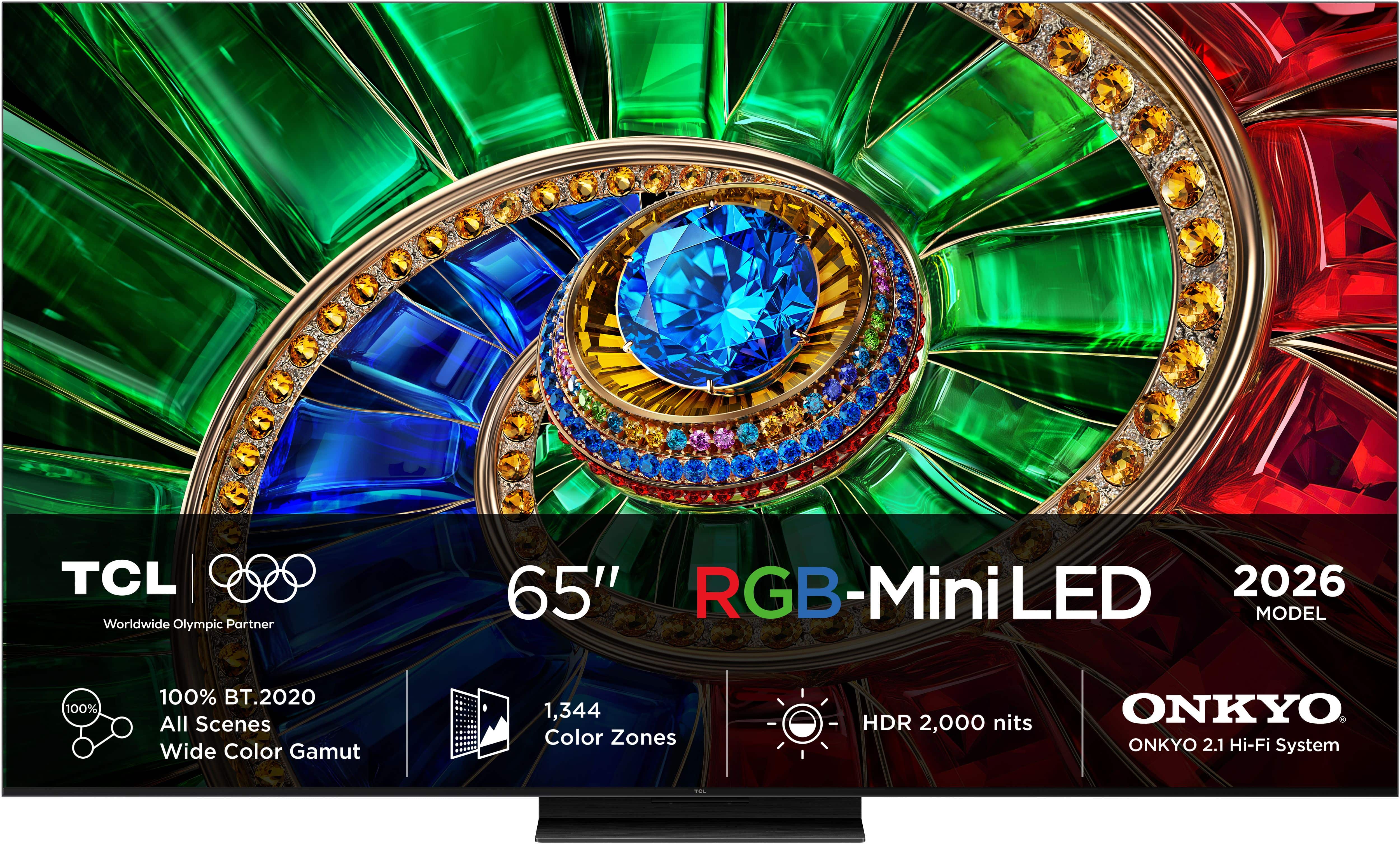 TCL 65RM7L MiniLed 165,1 cm (65 Zoll) Fernseher 4K Ultra HD VESA 300 x 300 mm