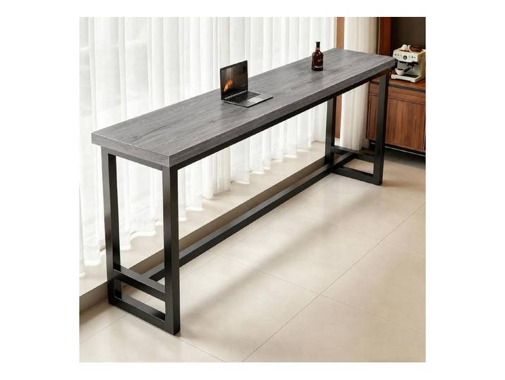 LuxusKollektion Bartisch Bartisch Schmal Eiche 100x40x104cm (1-St)