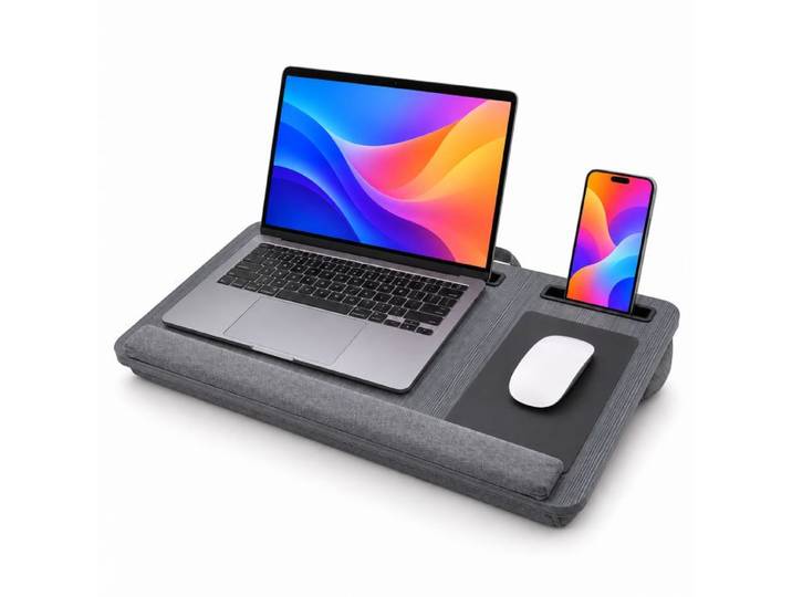 Relaxdays Coussin pc avec tapis souris