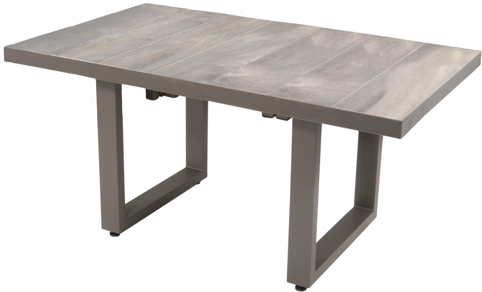 Lesli Living Loungetisch hoch "Prato Pardo" 140x85x67cm