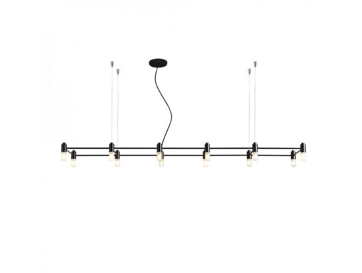 TOOY lampe à suspension QUADRANTE 505.12 (Noir mat - verre et métal)