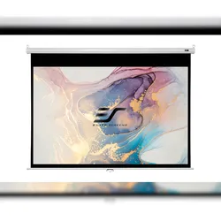 ELITE SCREENS Beamer Leinwand ,/MANUELLE ROLLOLEINWAND/109/geeignet für: Normale Projektoren