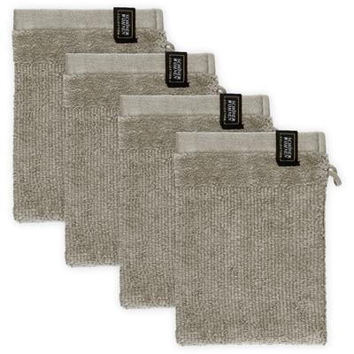Waschhandschuh "Sense", beige (sand), B:16cm L:21cm, Frottee, SCHÖNER WOHNEN-KOLLEKTION, Handtücher, mit Velourborte, hautschmeichelnde Airtouch Qualität, super weich