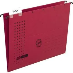 Elba Hängemappe chic ULTIMATE 100552089 DIN A4 Karton rot