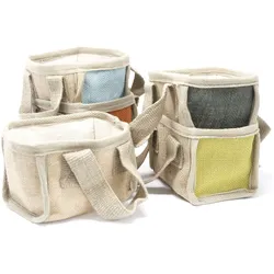 Mini Shopping Basket - 16x10x12cm - Olive