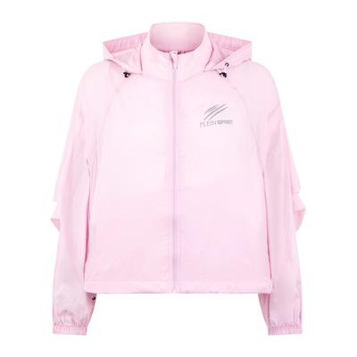 Windbreaker PLEIN SPORT "Scratch", Damen, Gr. XS, rosa (03, rose, pink), Obermaterial: 100% Polyamid, Jacken Windbreaker