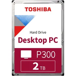 Toshiba P300 Desktop PC - Festplatte - 2 (2 TB, 3.5"), Festplatte