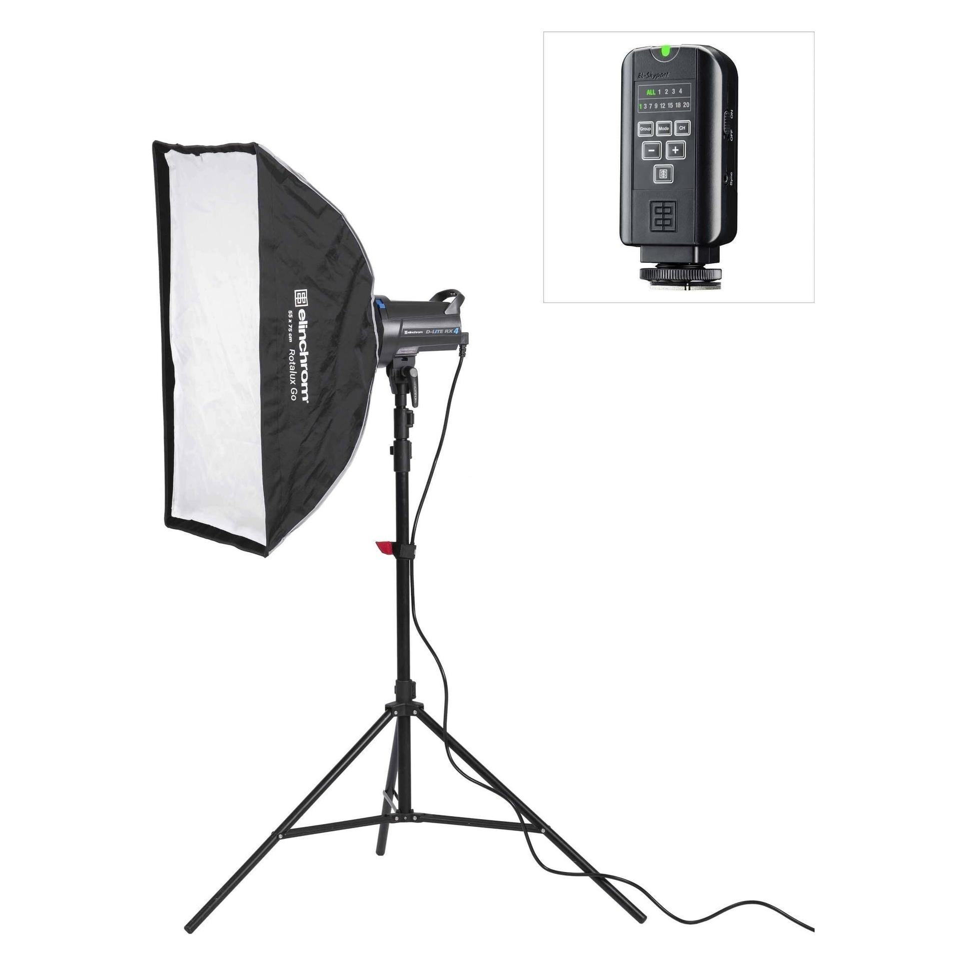 Elinchrom D-Lite RX 4 First Studio Kit (Set, 400 Ws) (20491.1.EU)