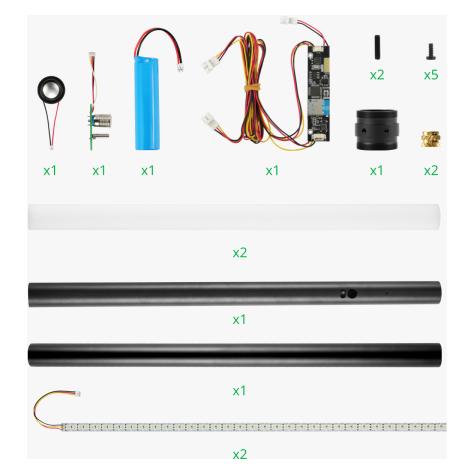 Bambu Lab - Hardware Kit - Light Staff (Zubehör) (B-ZC007)