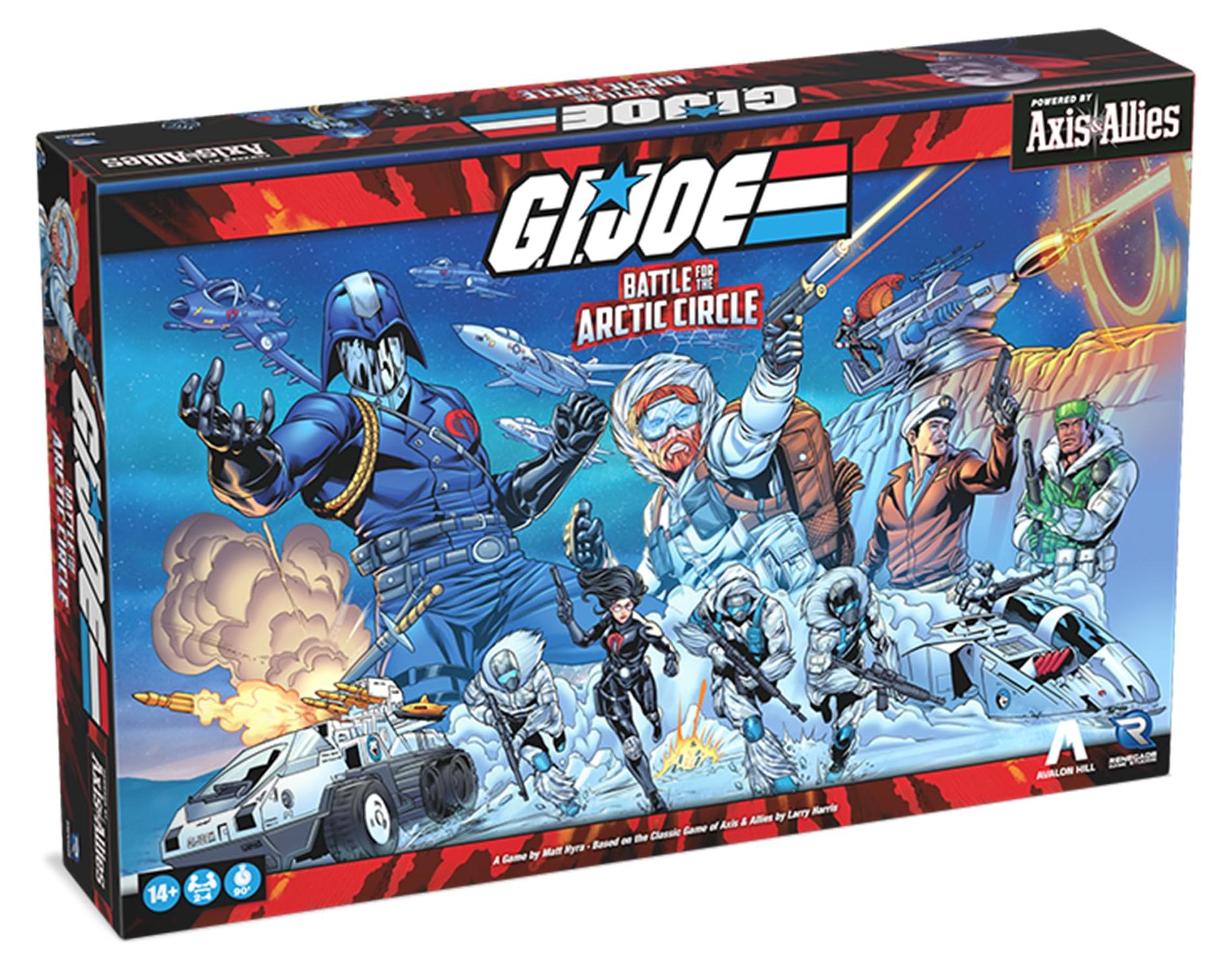 Strategiespiel G.I. JOE: Schlacht um den Arktischen Kreis, 2-4 Spieler, ab 14 J.