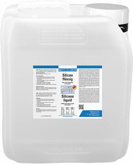 WEICON Silicon, Gleit- und Trennmittel, 5 L, farblos, transparent (15350005)