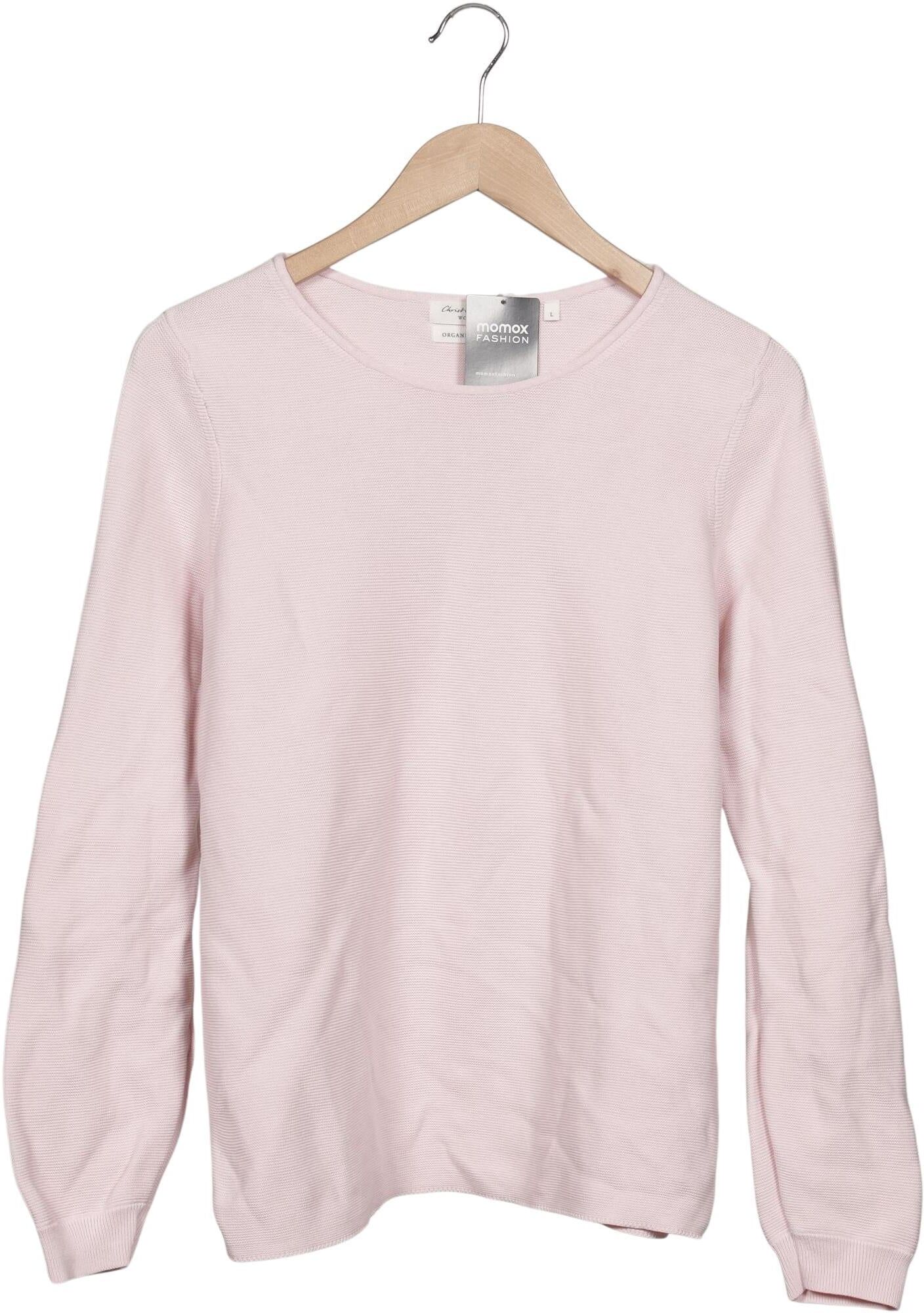 Christian Berg Damen Pullover, Pink, Gr. L, Baumwolle - Second Hand
