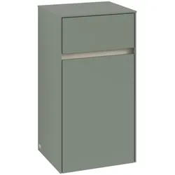 Villeroy und Boch Collaro Seitenschrank C03200AF 40,4x74,8x34,9cm, Anschlag links, soft green