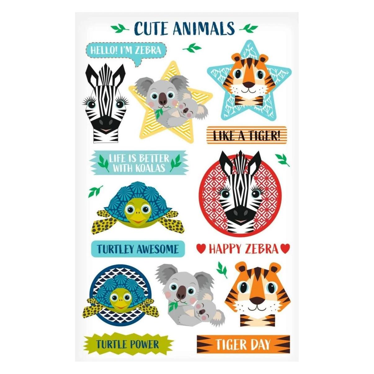 Herlitz Sticker Cute Animals FSC (3 Sticker) (50040261)