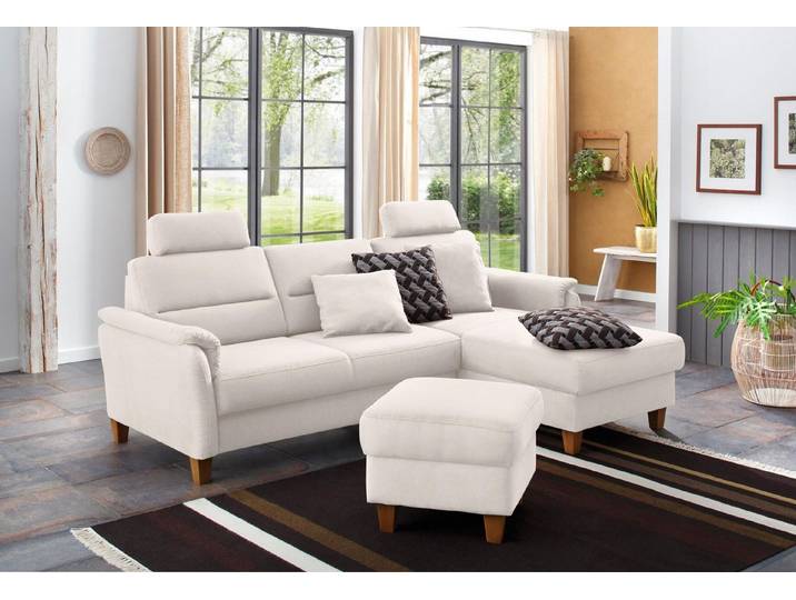 Home affaire Ecksofa Palmera L-Form, B: 244 cm - OTTO. Verlässliche Qualität., optional Schlaffunktion & Bettkasten, Federkern