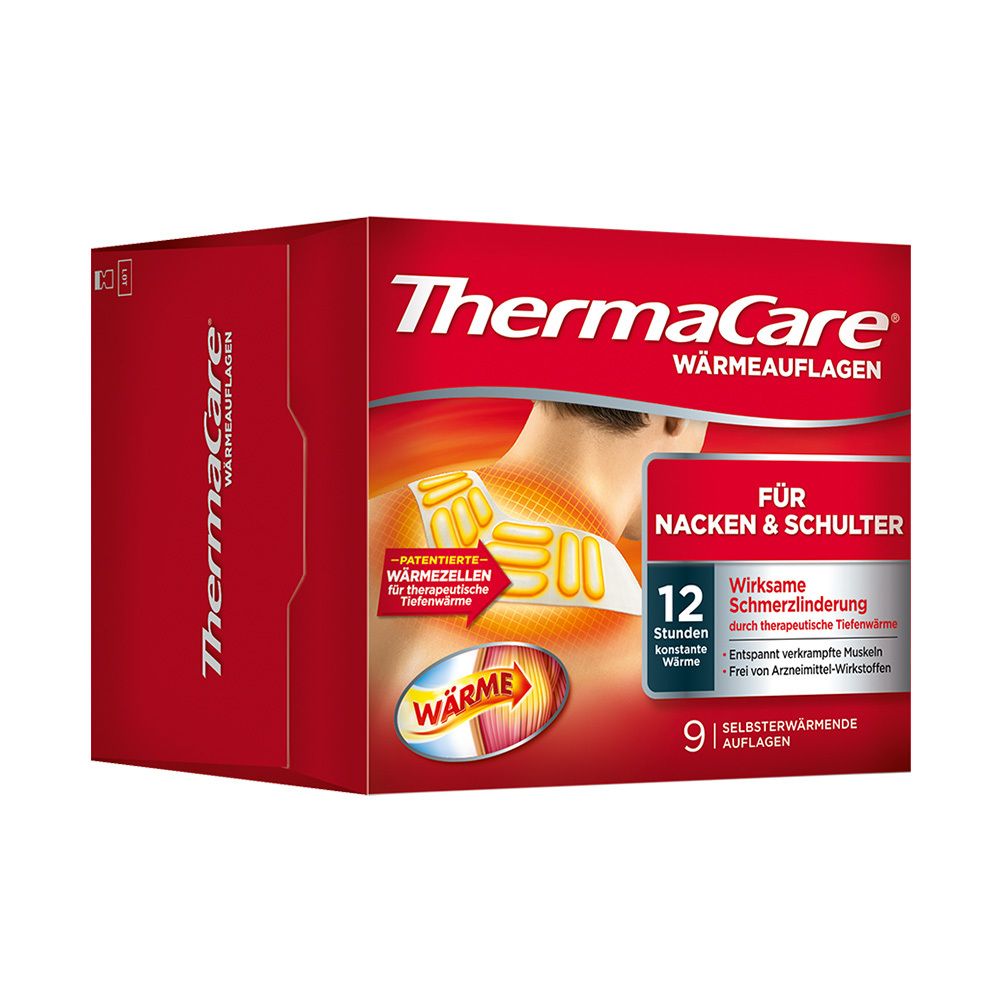 Thermacare Nacken/Schulter Auflagen z.Schmerzlind. 9 St Bandage(s)