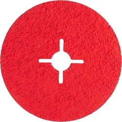 PFERD TOOLS Keramikkorn Fiberscheibe für kühlen Schliff auf Edelstahl - 69401553