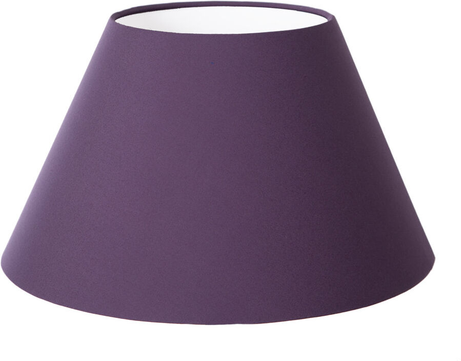 Latitude Run Cotton Empire Lamp Shade ( Screw On ) Mauve  23cm H x 45cm W x 45cm D