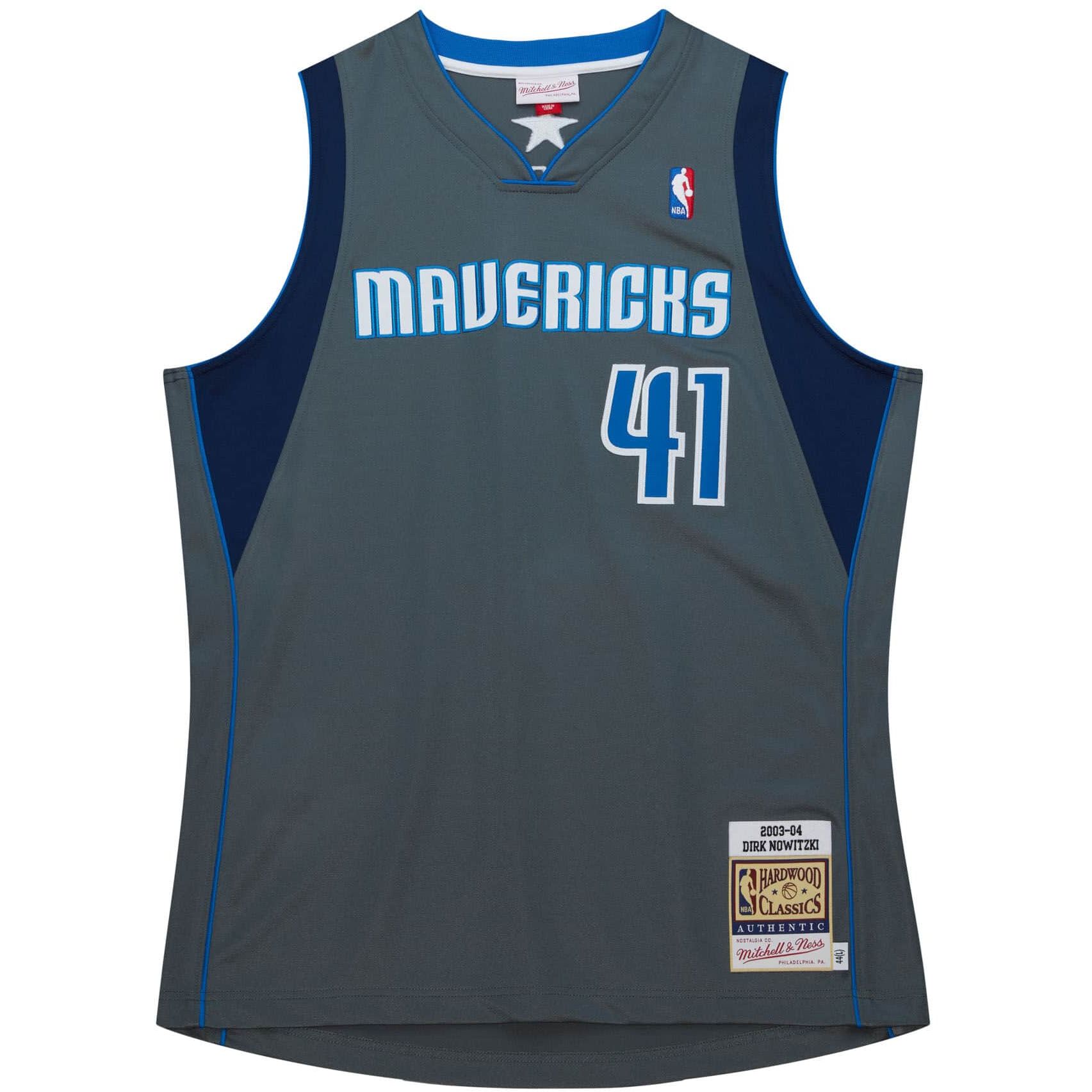 Dirk Nowitzki Dallas Mavericks Authentic Swingman Jersey - L