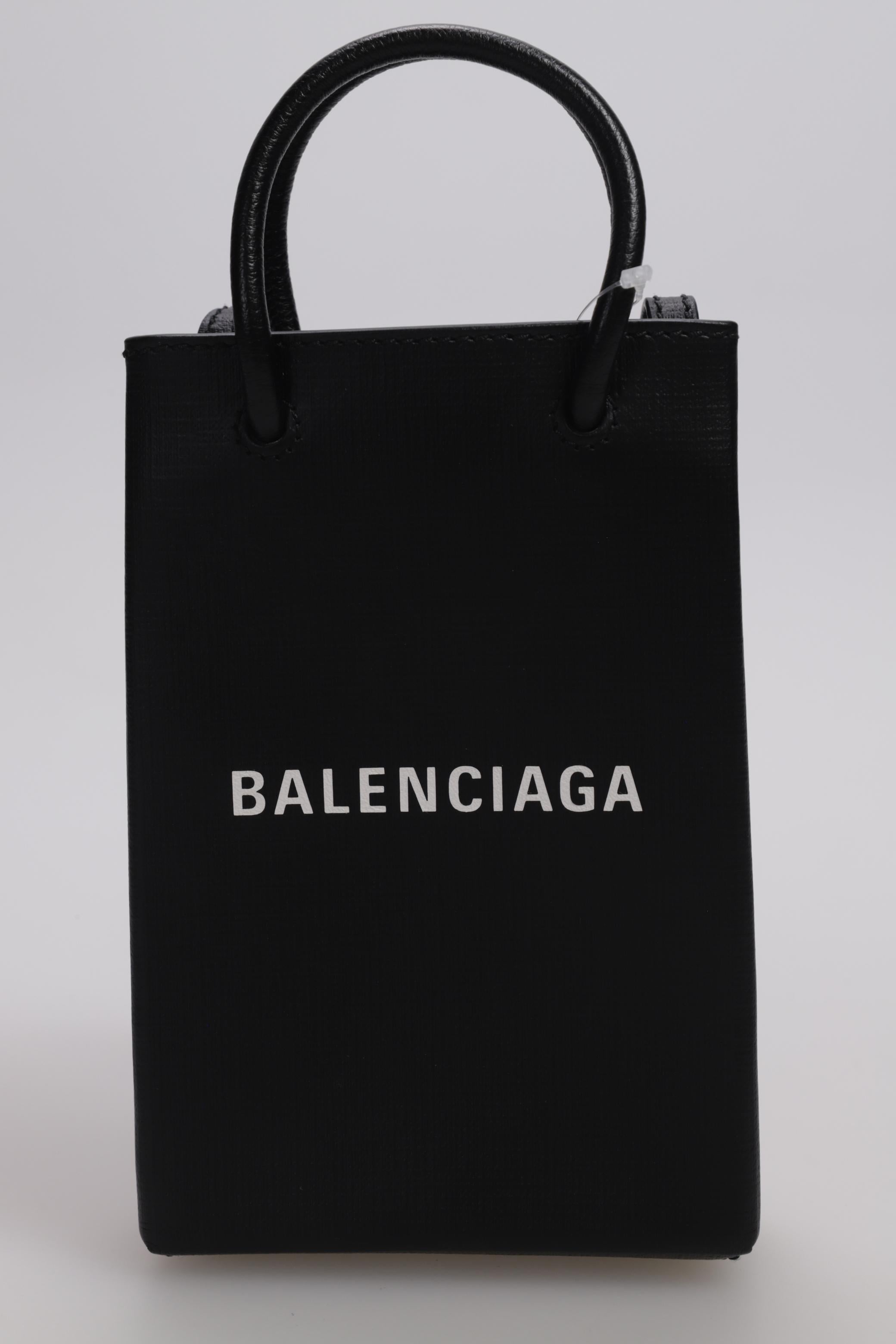 Balenciaga Damen Handtasche klein, Schwarz, kein / Etikett / Synthetik - Second Hand