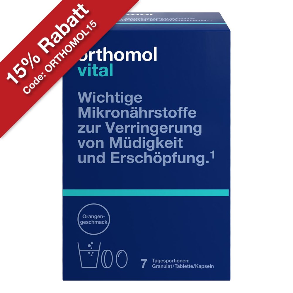 Orthomol pharmazeutische Orthomol Vital Granulat/Tablette/Kapseln Orange 20182753