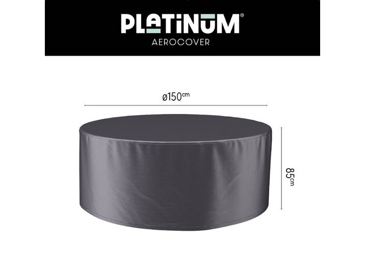 Platinum AeroCover - Tuinsethoes - Ø150xH85cm - Ademend - Waterproof - Hoge kleurechtheid