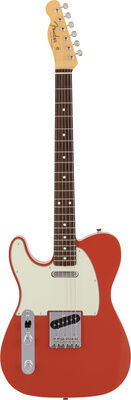 Fender MIJ Trad 60s Tele LH RW FRD Fiesta Red